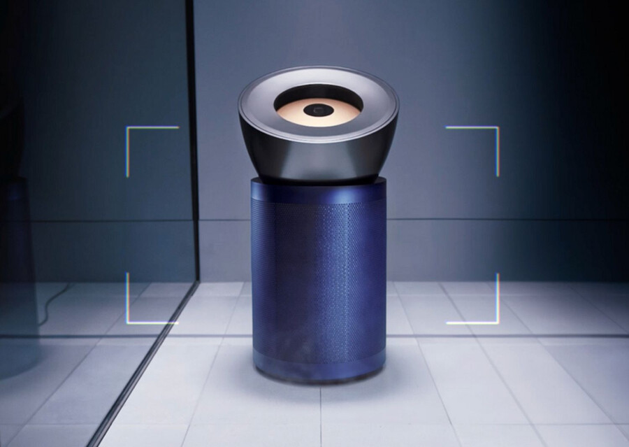 dyson purifier big quiet formaldehyde bp04 ventilatore purificatore blu di prussiaoro