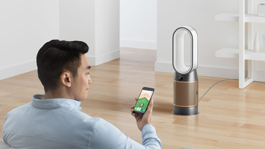 termoventilatore purificatore dyson purifier hotcool hp2 de-nox biancooro