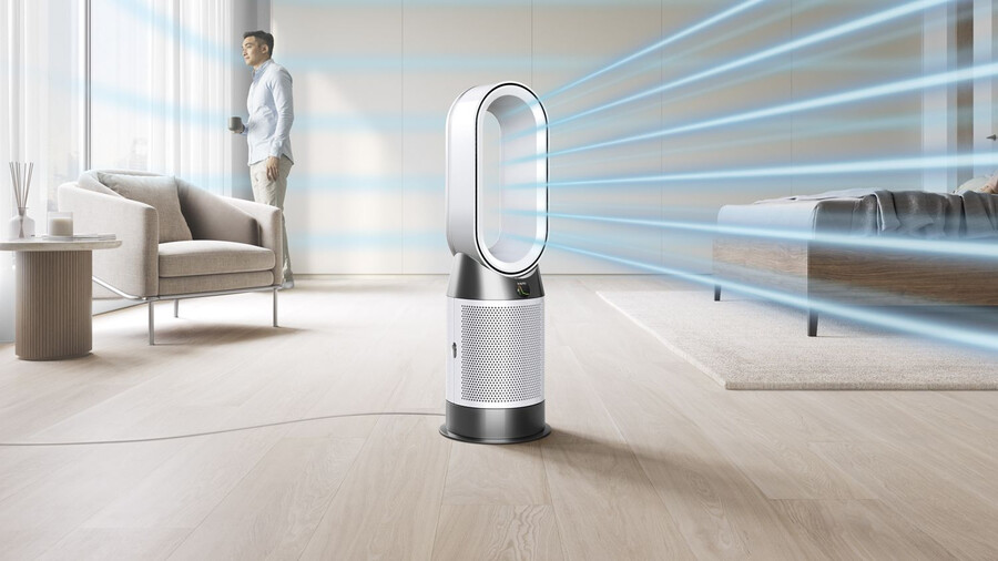 dyson purifier hotcool hp1 termoventilatore purificatore bianco