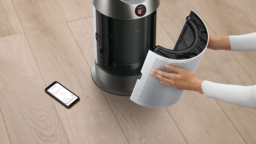 dyson purifier hotcool hp1 termoventilatore purificatore bianco