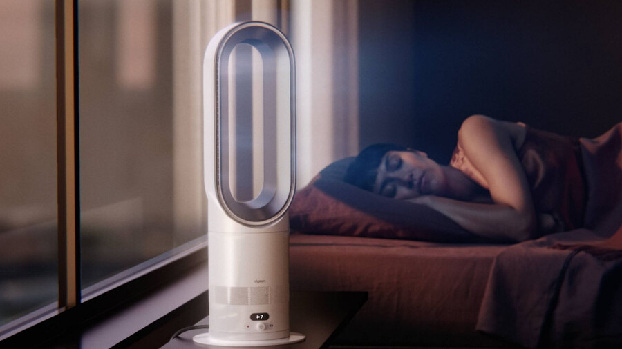 dyson hotcool hf1 remote link preriscaldamento del riscaldatore e ventola di raffreddamento
