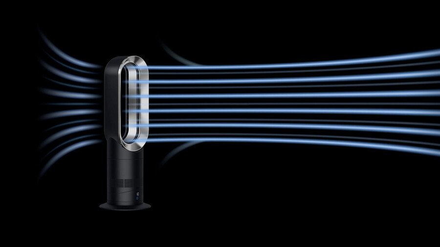 termoventilatore dyson hotcool jet focus am09 bianconichel