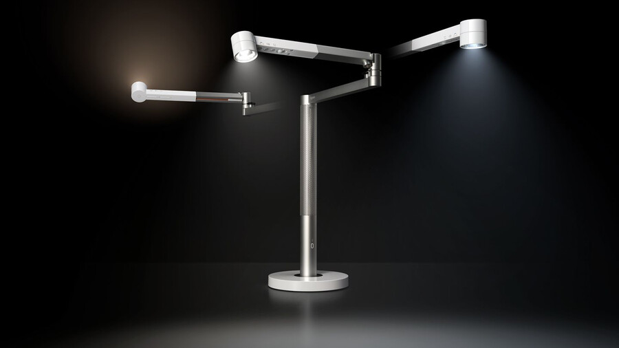 lampada da terra dyson solarcycle morph neroottone