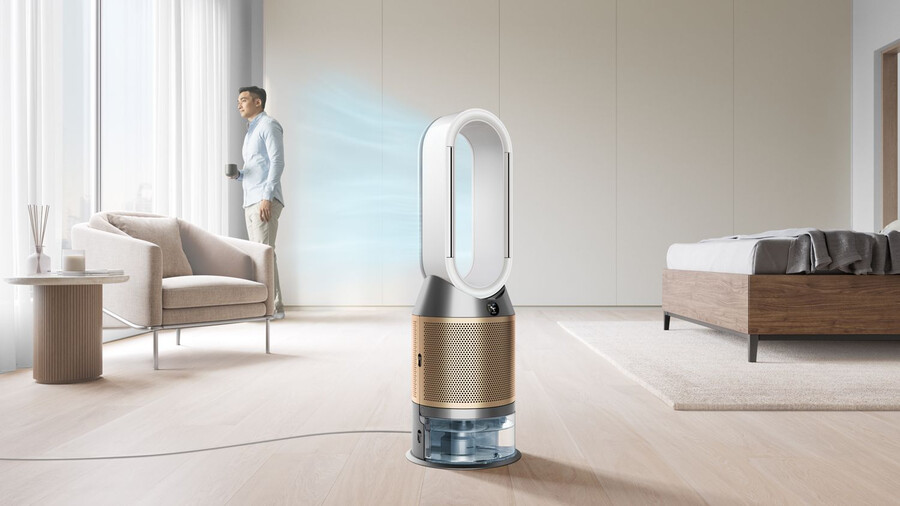ventilatore umidificatore purificatore dyson purifier humidifycool ph2 de-nox biancooro