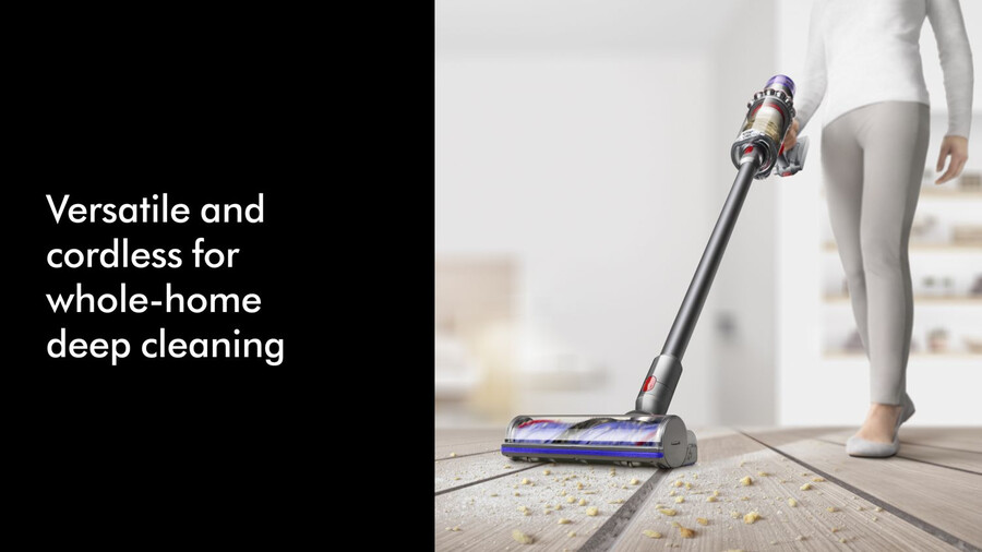 aspirapolvere dyson v11 advanced in nichel e viola