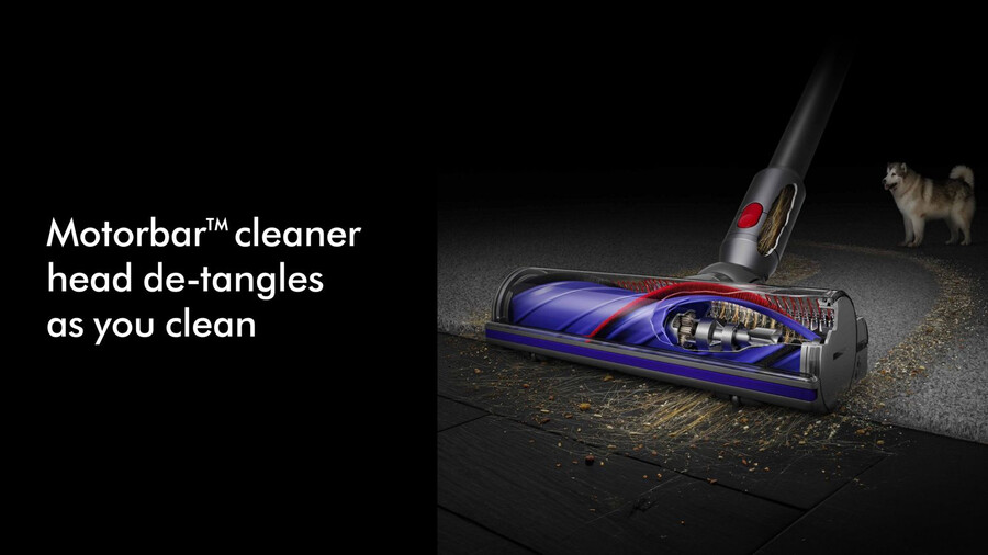 aspirapolvere dyson v11 advanced in nichel e viola
