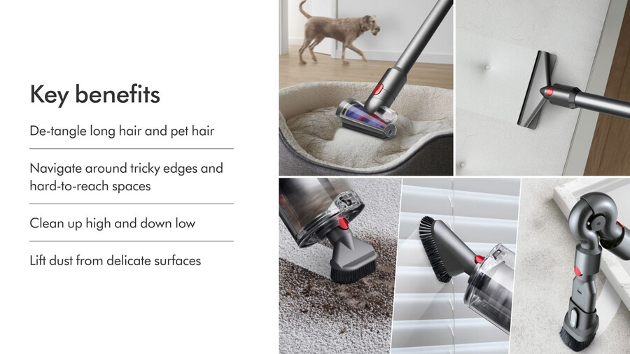 aspirapolvere dyson v11 advanced in nichel e viola