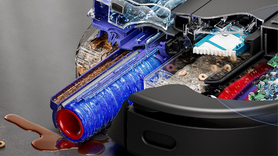 robot aspirapolvere dyson spotscrub ai