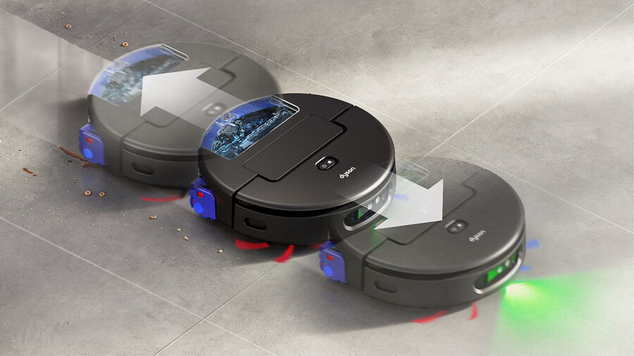 robot aspirapolvere dyson spotscrub ai