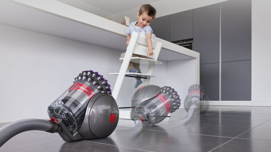 aspirapolvere dyson cinetic big ball animal a 2 cilindri.