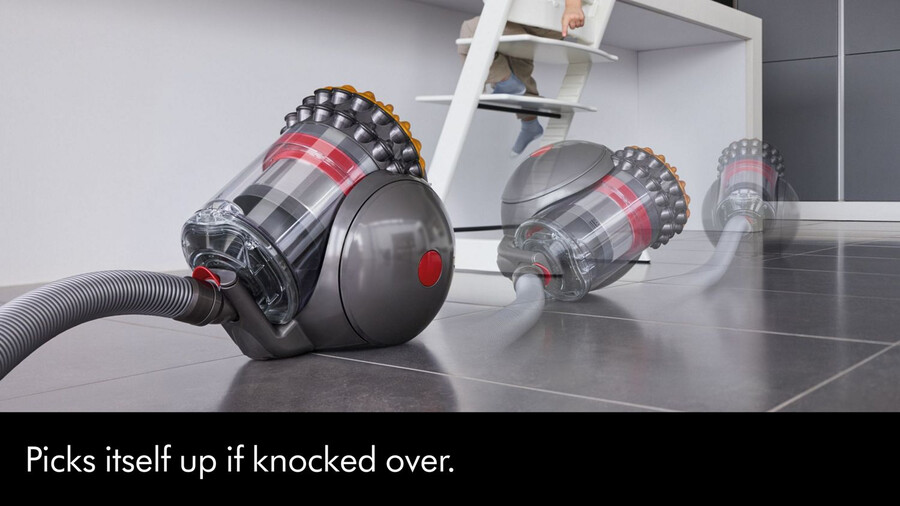 aspirapolvere dyson cinetic big ball animal a 2 cilindri.