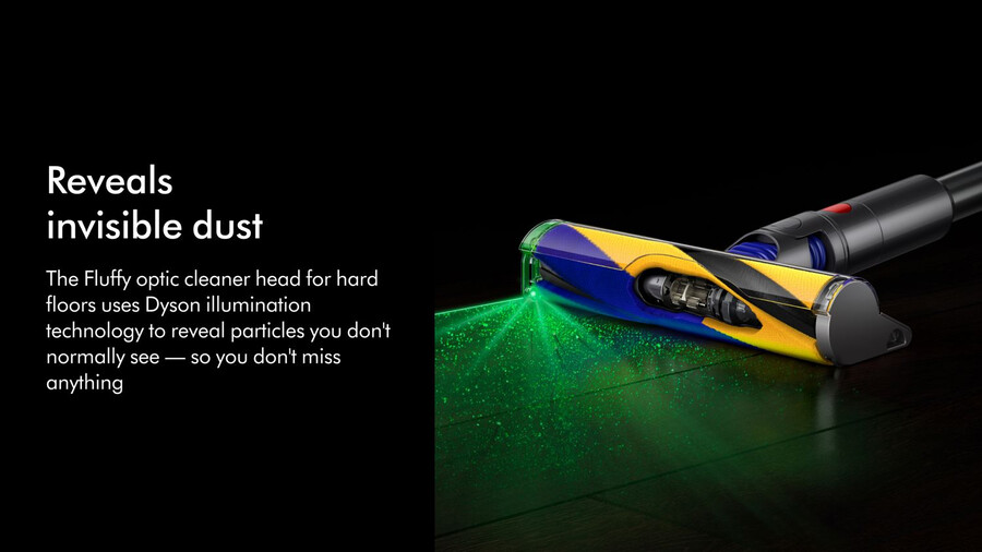 aspirapolvere dyson v12 detect slim absolute in giallonichel