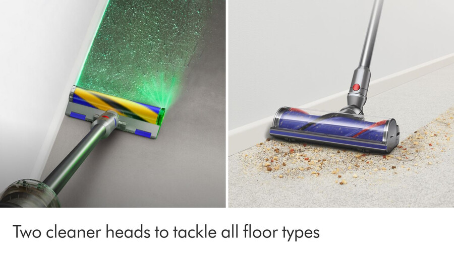 aspirapolvere dyson v12 detect slim absolute in giallonichel