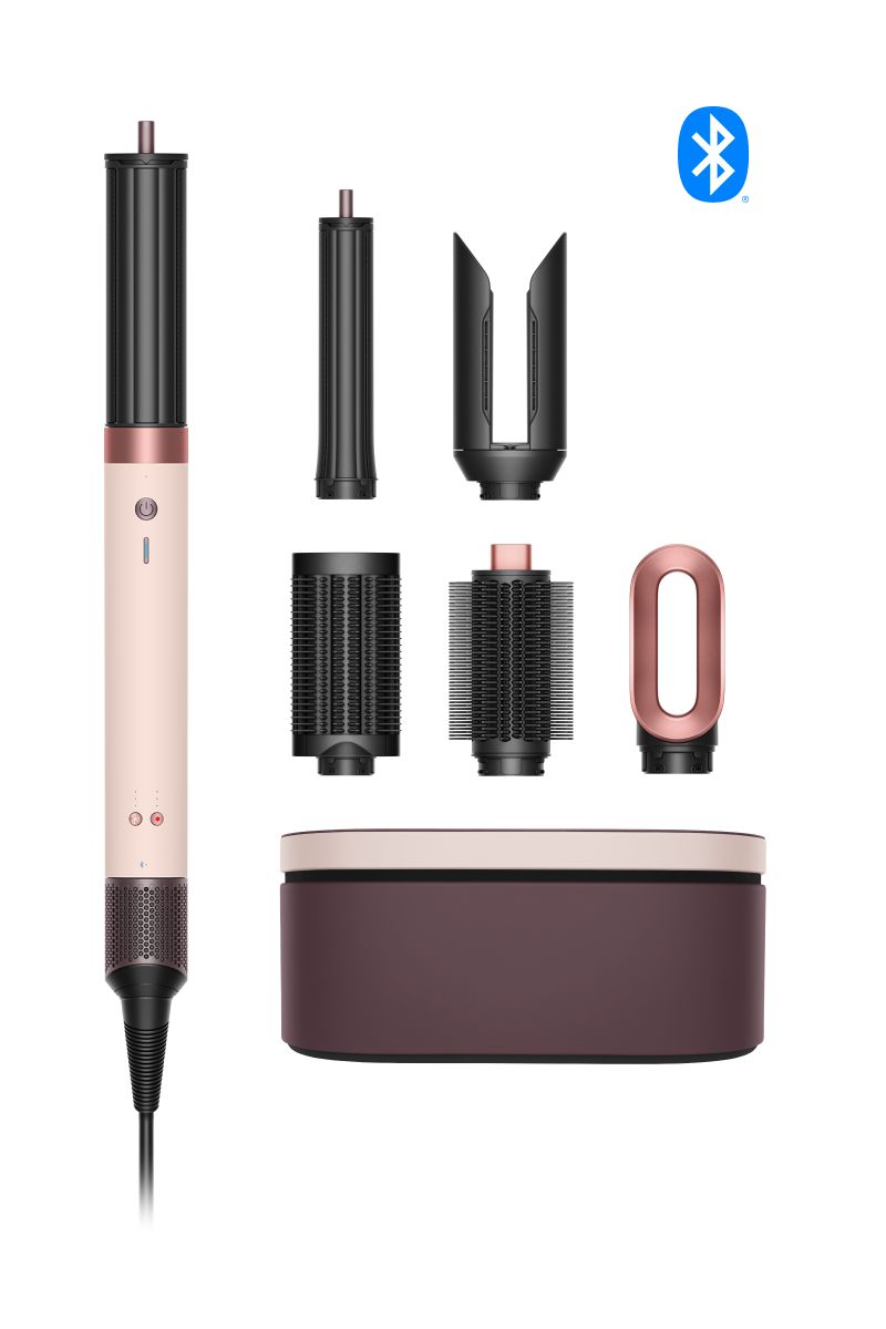 asciugacapelli e multi-styler dyson airwrap co-anda2x - lisciomosso rosa ceramicaoro rosa