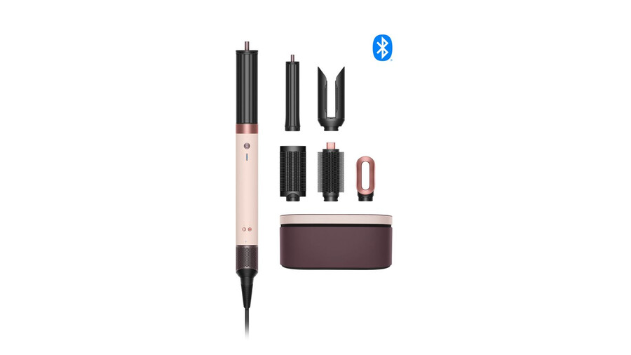 asciugacapelli e multi-styler dyson airwrap co-anda2x - lisciomosso rosa ceramicaoro rosa