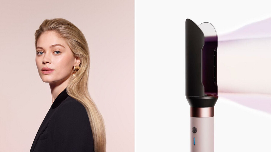 asciugacapelli e multi-styler dyson airwrap co-anda2x - lisciomosso rosa ceramicaoro rosa