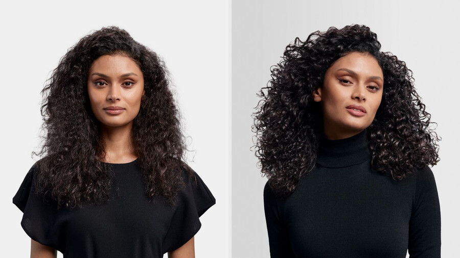 dyson airwrap id multi-styler e asciugacapelli con diffusore seta ambrata