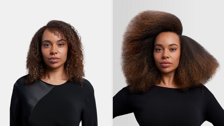 dyson airwrap id multi-styler e asciugacapelli con diffusore seta ambrata