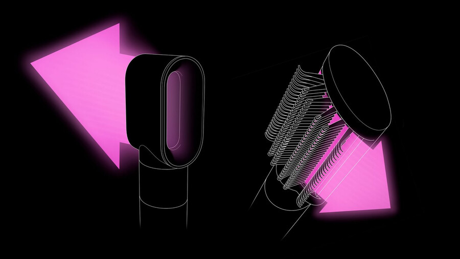 asciugacapelli e piastra multi-styler dyson airwrap origin nichelrame