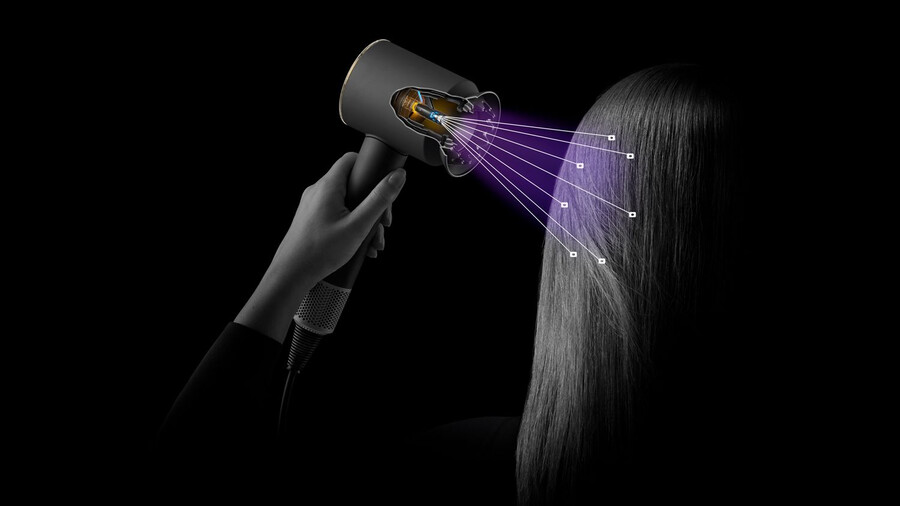 asciugacapelli dyson supersonic nural – ricciricci seta ambrata