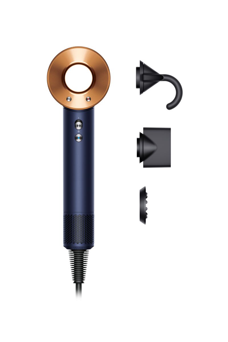 asciugacapelli dyson supersonic - lisciomosso blu di prussiarame intenso