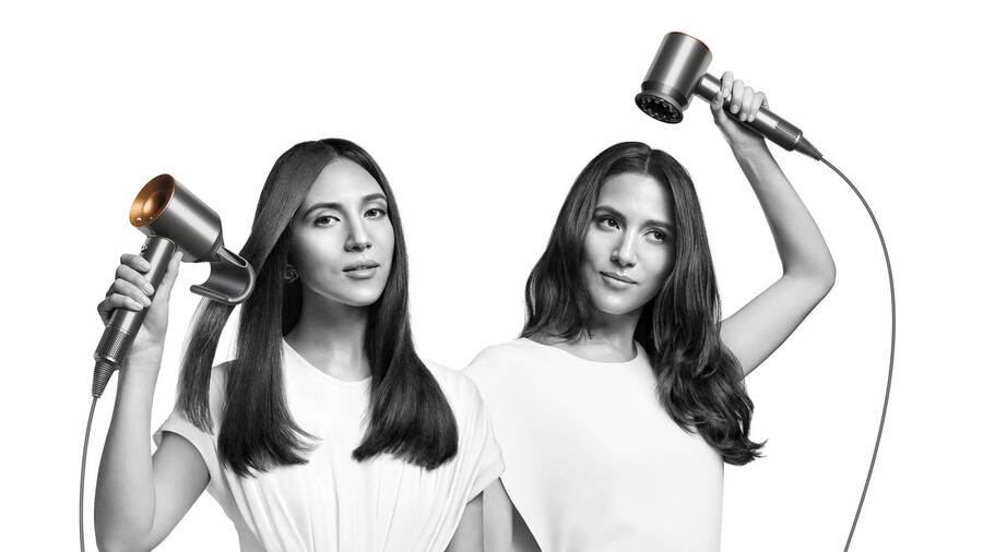 asciugacapelli dyson supersonic - lisciomosso blu di prussiarame intenso