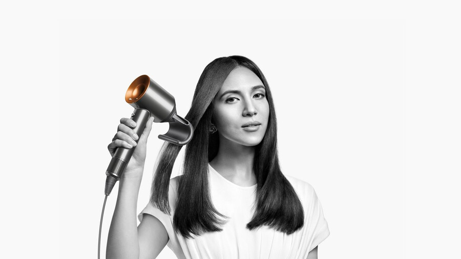 asciugacapelli dyson supersonic - lisciomosso blu di prussiarame intenso