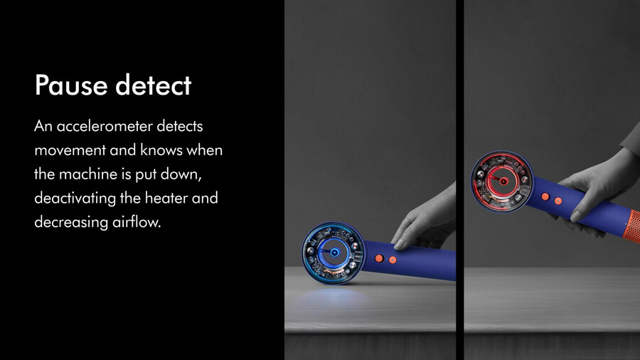 asciugacapelli dyson supersonic nural in patina blu vinca e topazio