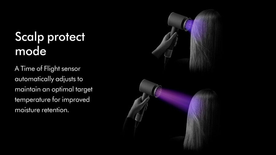 asciugacapelli dyson supersonic nural in patina blu vinca e topazio