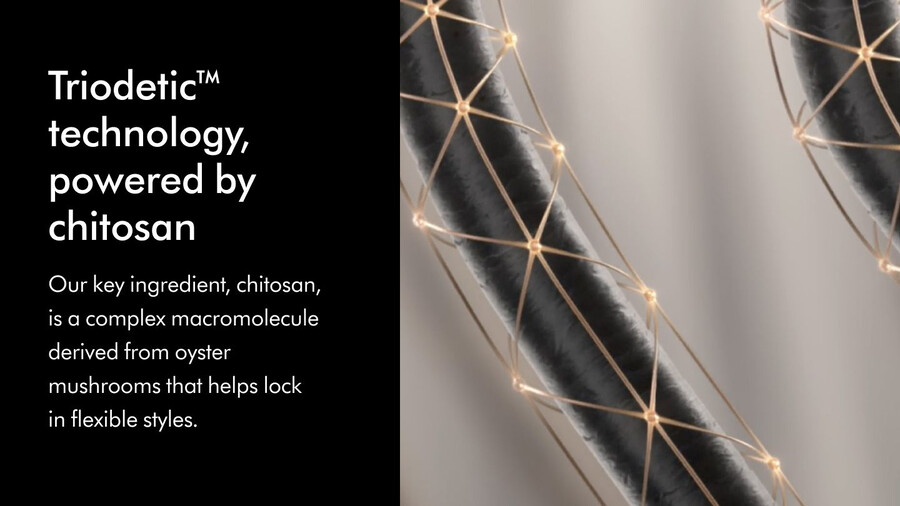 crema pre-styling dyson chitosan condizionante leggero per capelli lisci o mossi.