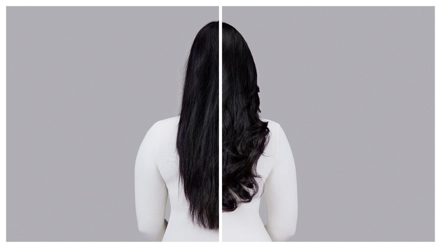 crema pre-styling dyson chitosan per capelli lisci o mossi – mini da viaggio con condizionamento leggero