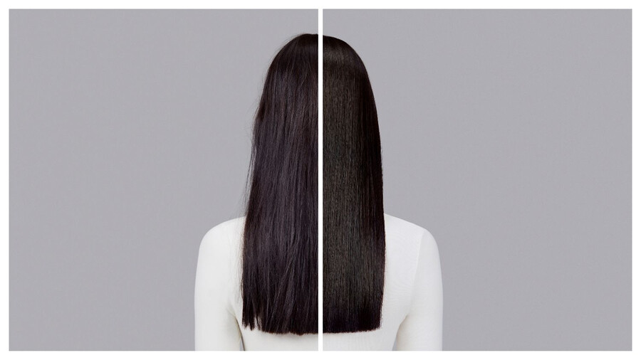 crema pre-styling dyson chitosan per capelli lisci o mossi – mini confezione da viaggio ricca e condizionante