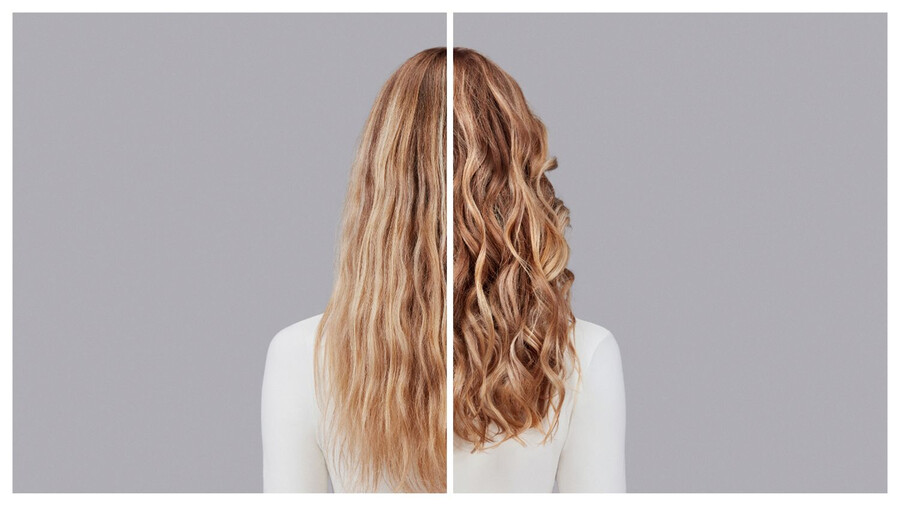crema pre-styling dyson chitosan per capelli lisci o mossi – mini confezione da viaggio ricca e condizionante